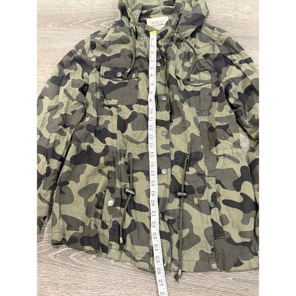 Ashley Sunrise Collection by 26 International Women's Camo Windbreaker Medium - Picture 4 of 5